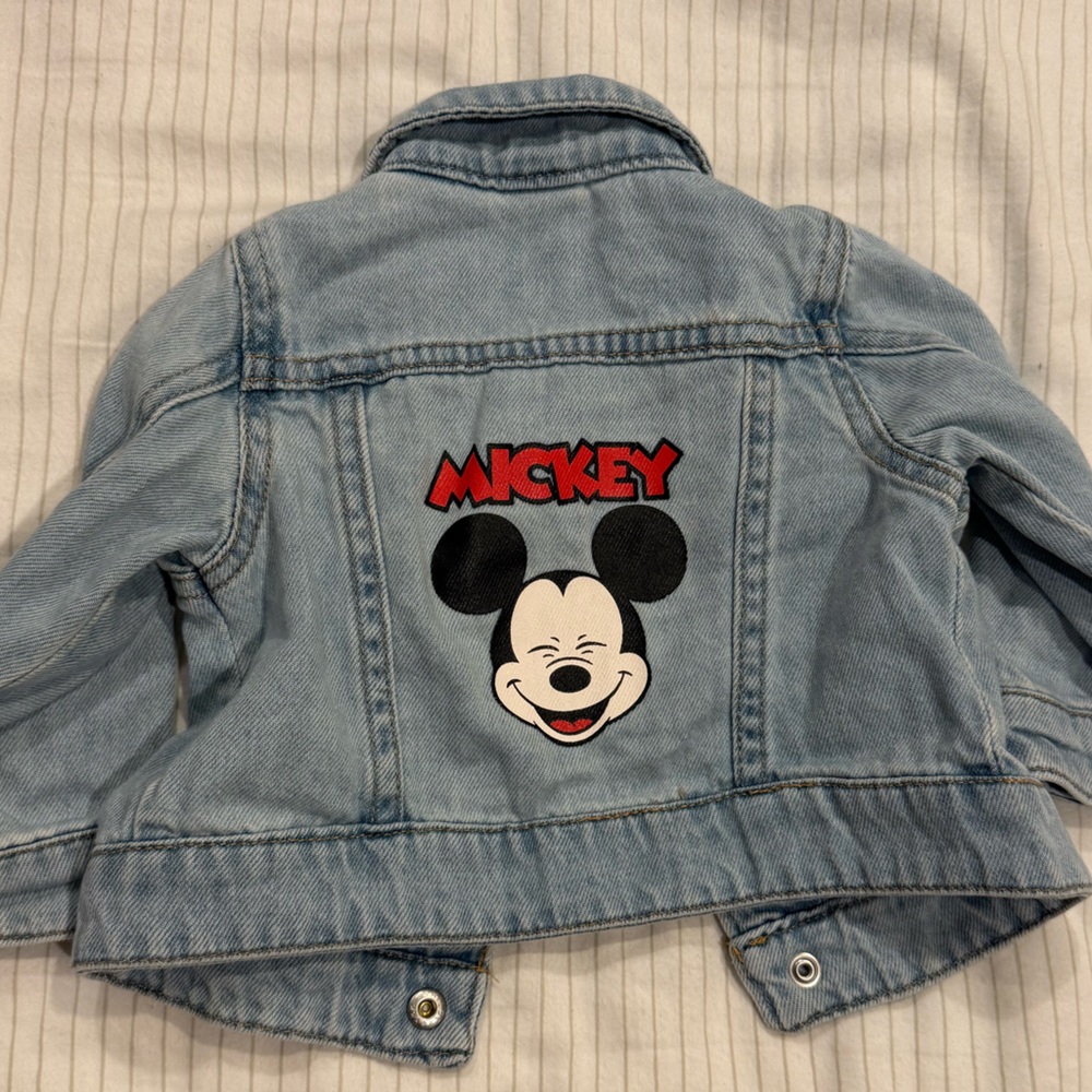 Disney Mickey Mouse Denim Jacket